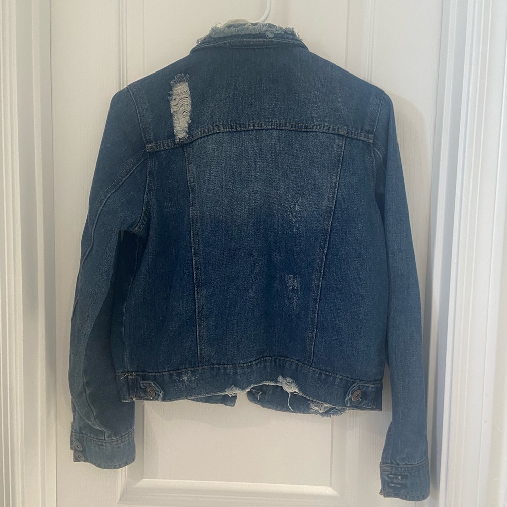 ***Distressed Denim Jacket*** - Picture 2 of 2